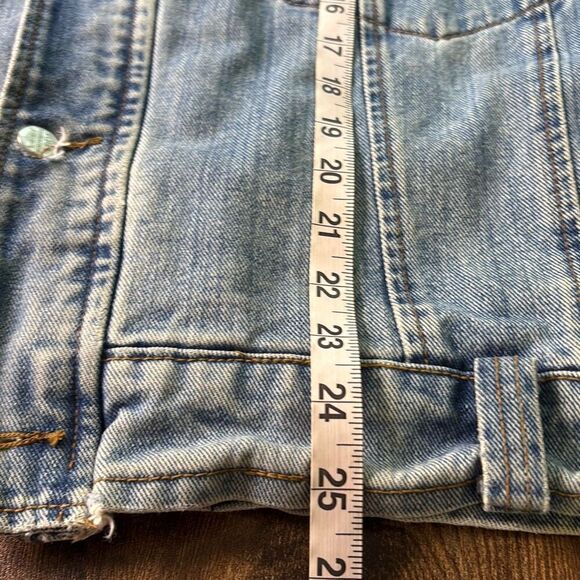 Vintage 1980s Harley Davidson Denim Jean Jacket XL Softail patches trucker embrd - Picture 11 of 11